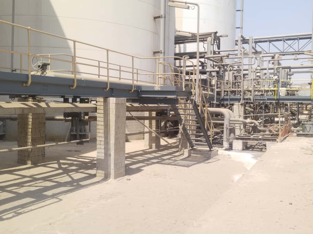 Projet Boss Mining – protection des charpentes métalliques